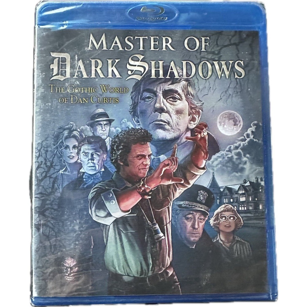 Master of Dark Shadows The Gothic World‎ DVD Blu Ray Disc Dan Curtis New Sealed